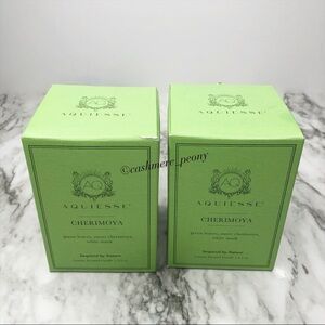 2X Aquiesse Cherimoya Candles